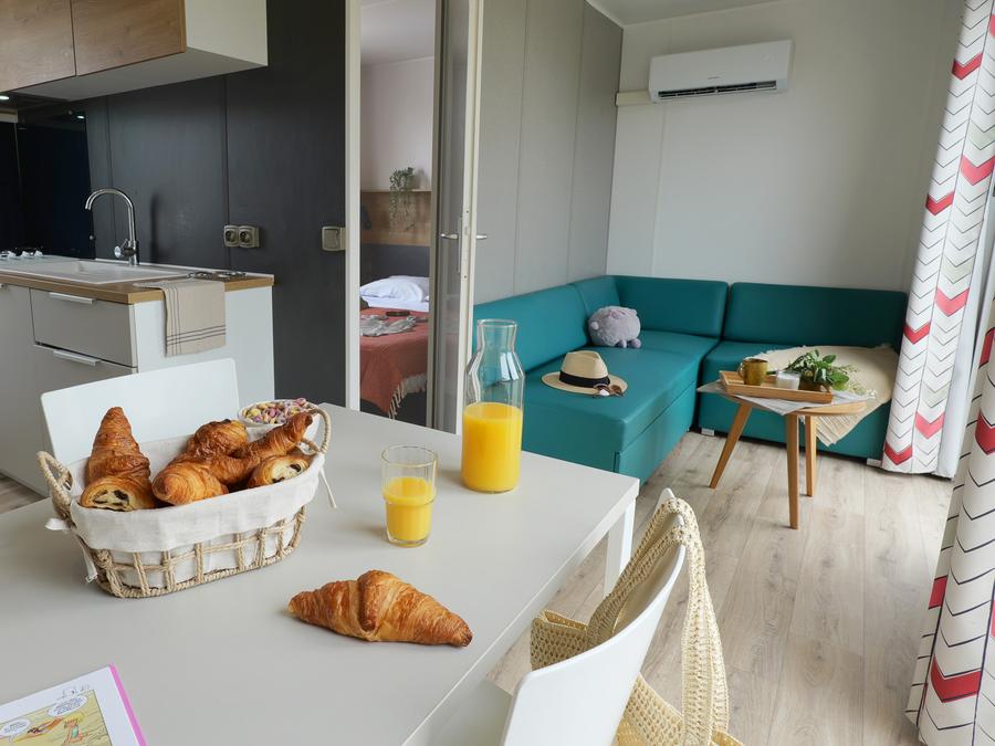 Mobilhome 6 personnes - PREMIUM - Vue Océan - 3 chambres 3