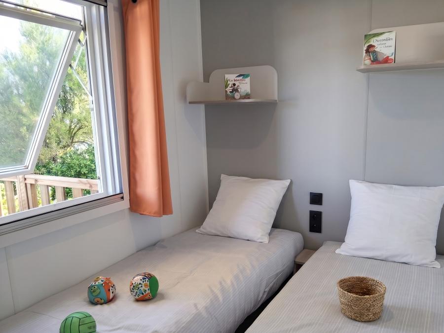 Mobilhome 6 personnes - Mobil-home 3 chambres gammes Premium + 6