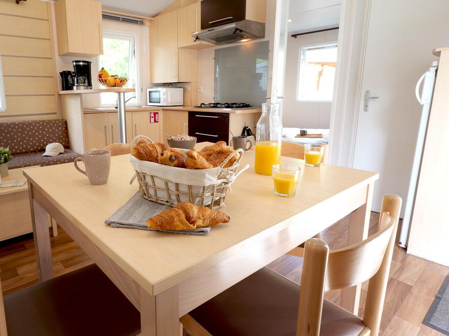 Mobilhome 6 personnes - Mobil Home CONFORT 3 chambres 3