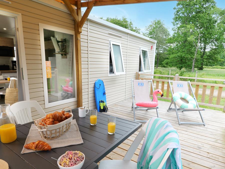 Mobilhome 8 personnes - Mobil Home XXL 4 chambres 7