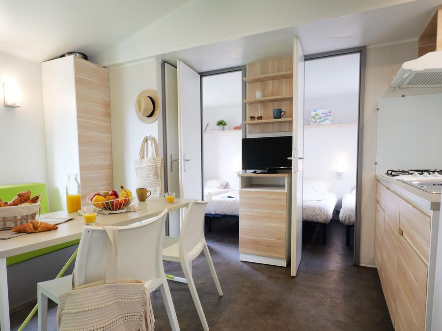 Mobilhome 8 personnes - Grand Confort - 3 chambres 2