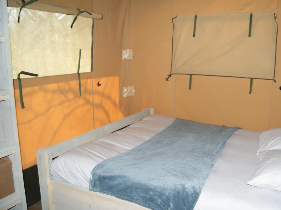 Tente en toile et en bois 5 personnes - TENTE WOOD (SANS SANITAIRES) 7