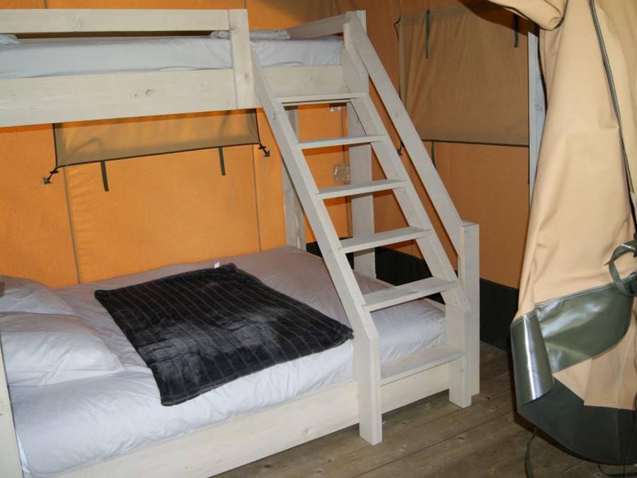Tente en toile et en bois 5 personnes - TENTE WOOD (SANS SANITAIRES) 6