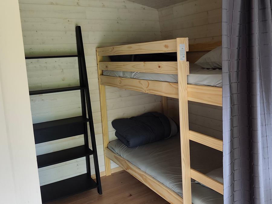 Tente en toile et en bois 4 personnes - HUTTE (SANS SANITAIRES) 8