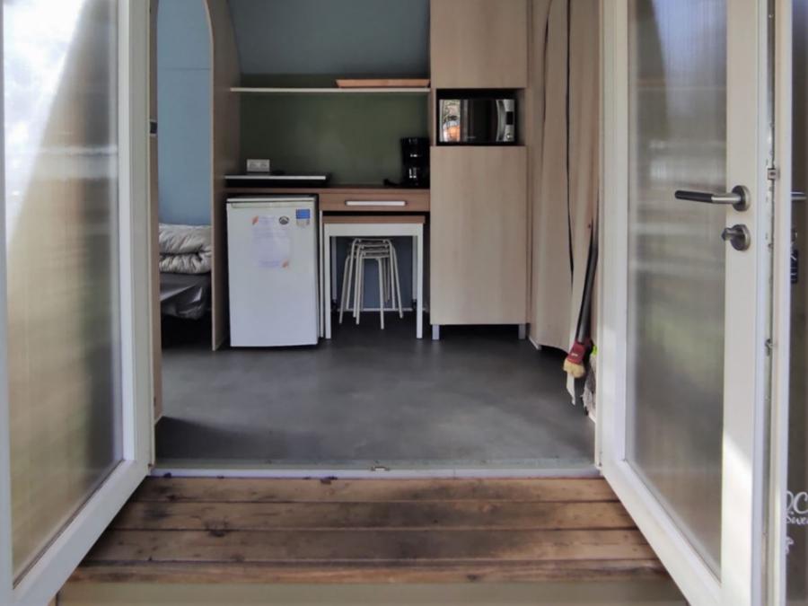 Tente en toile et en bois 4 personnes - COCO, sans sanitaires 2