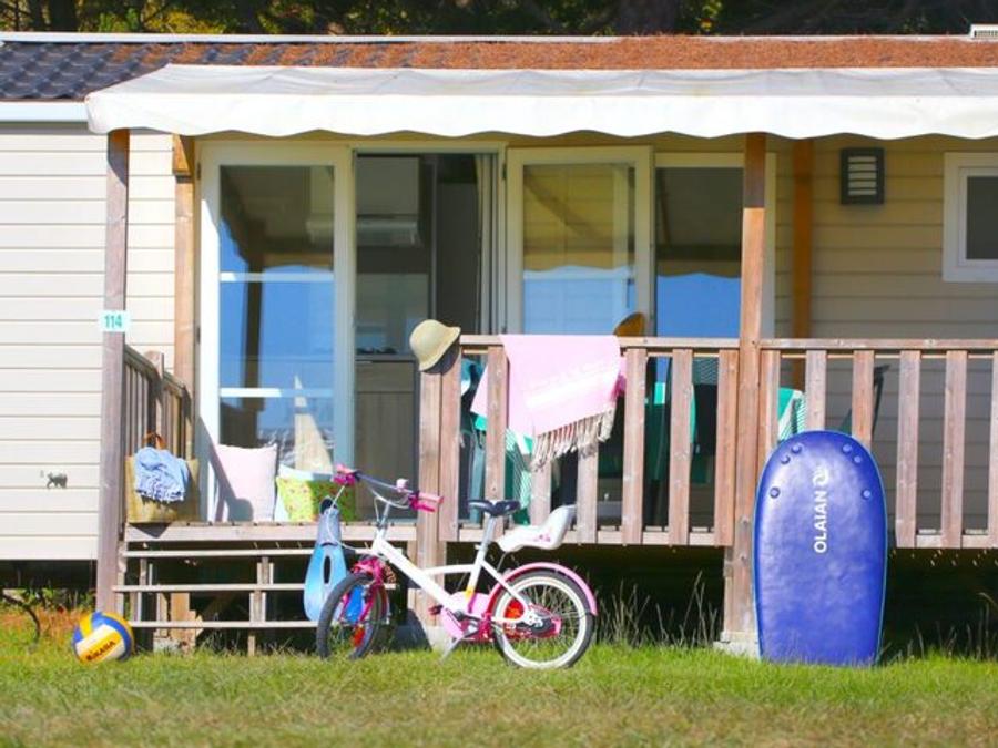Mobilhome 4 personnes - 2 chambres 1