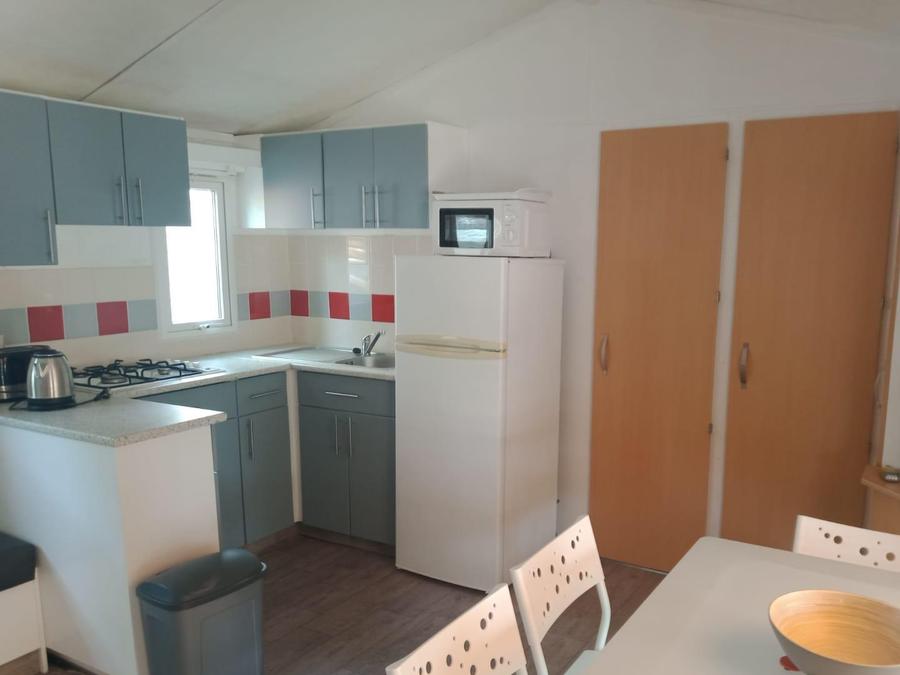 Mobilhome 6 personnes - Mobilhome Standard 22-28m² - 2 chambres - terrasse couverte + TV* 4/6 pers 1