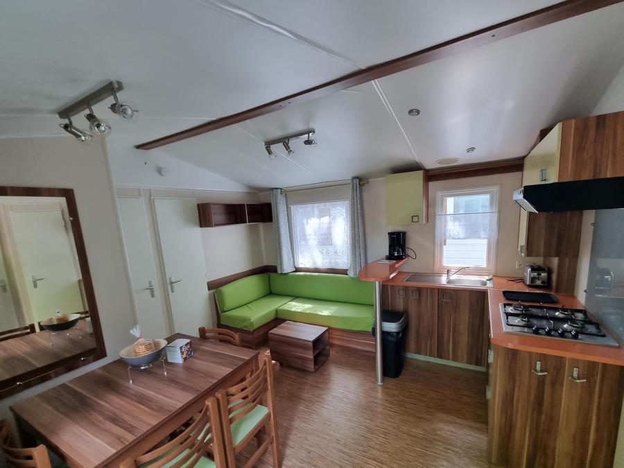 Mobilhome 8 personnes - Mobilhome Standard 24-34m² - 3 chambres - terrasse couverte + TV* 6/8 pers 1