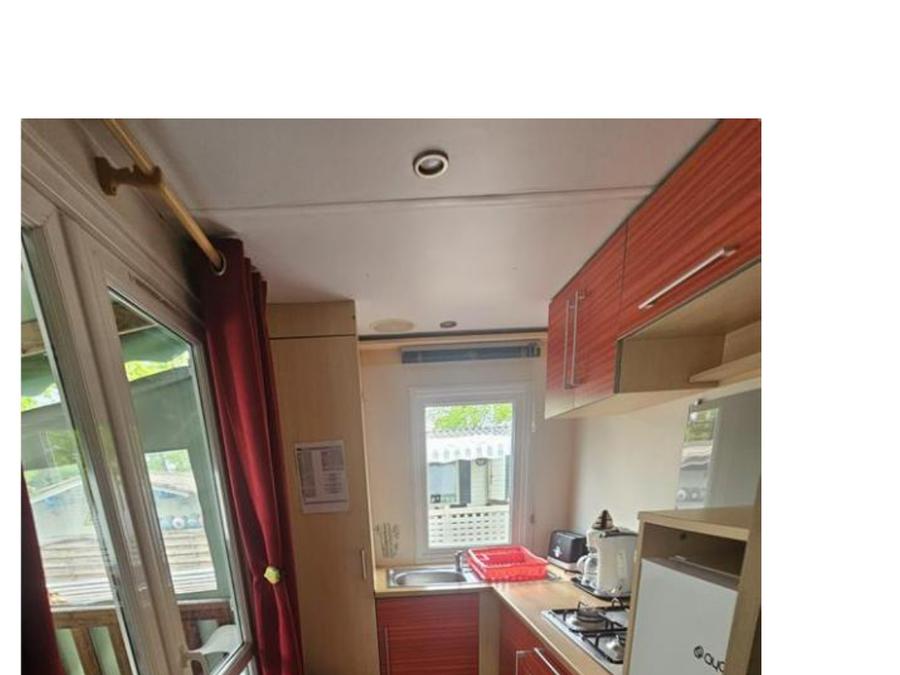 Mobilhome 6 personnes - Mobilhome Confort 22-28m² - 2 chambres - terrasse couverte + TV* 4/6 pers 8