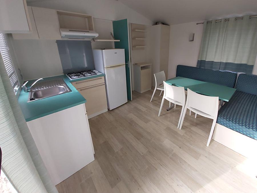 Mobilhome 6 personnes - Mobilhome Confort 22-28m² - 2 chambres - terrasse couverte + TV* 4/6 pers 7