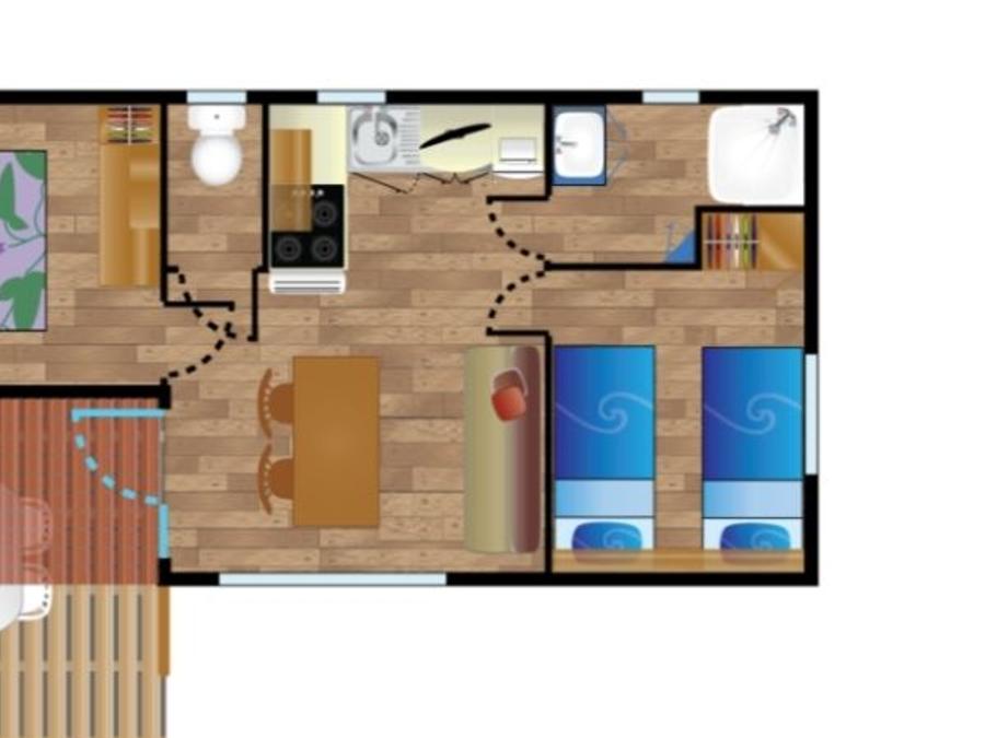 Mobilhome 4 personnes - Mobile-home NAUTILUS*** 6