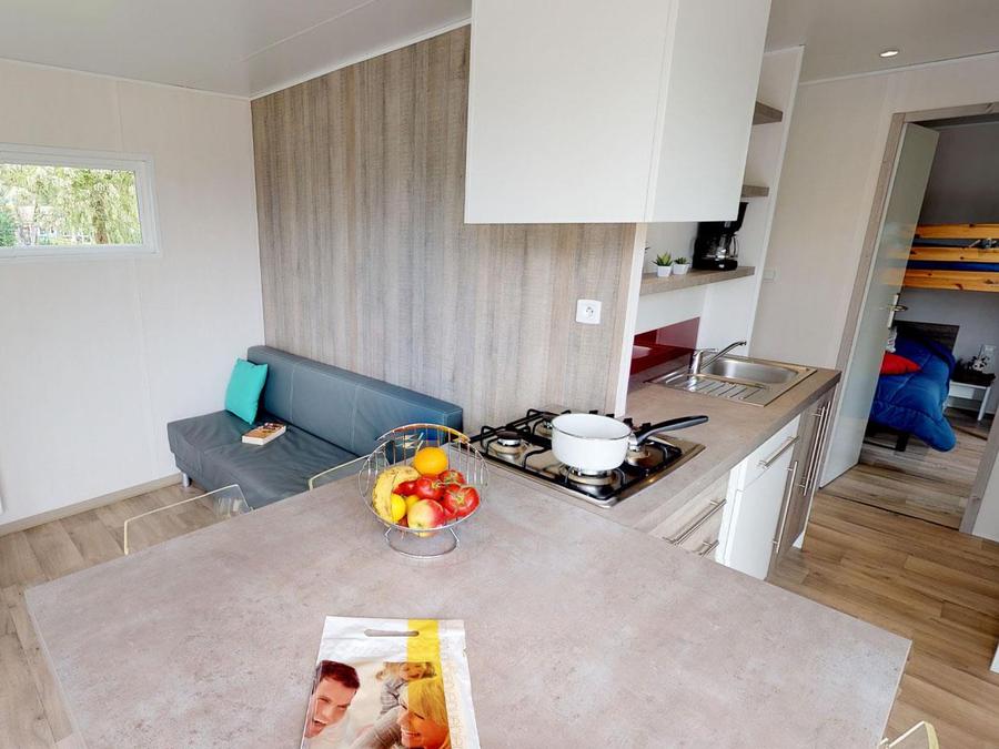 Mobilhome 4 personnes - Bois Atlantis Péniche 29m² 2 chambres 2018 4