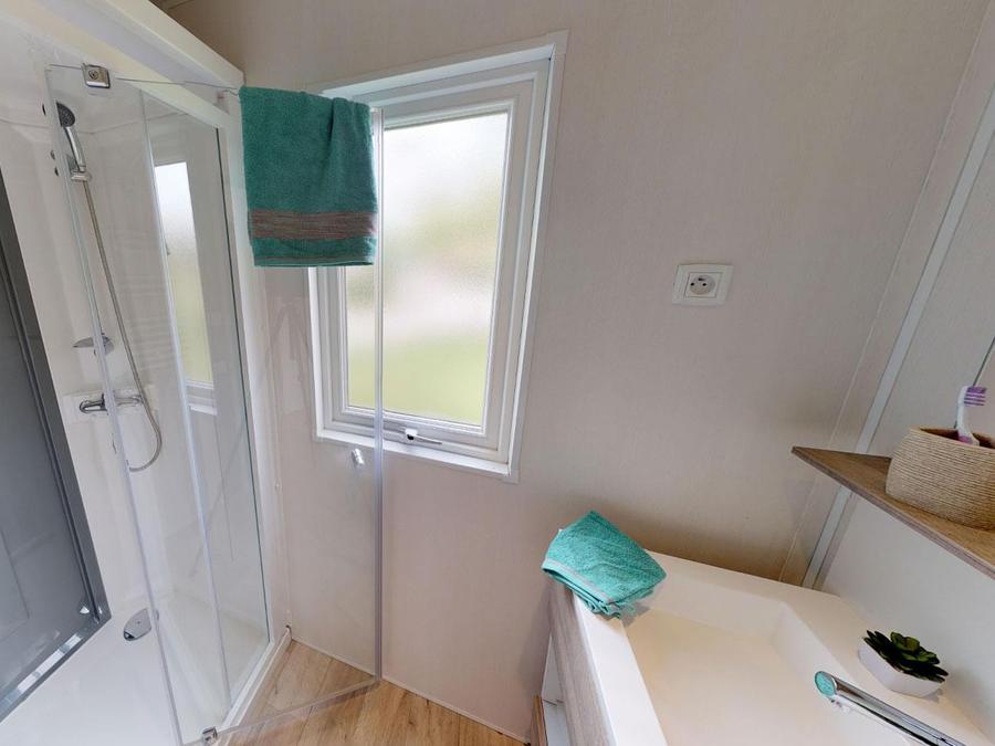 Mobilhome 4 personnes - Bois Atlantis Péniche 29m² 2 chambres 2018 6