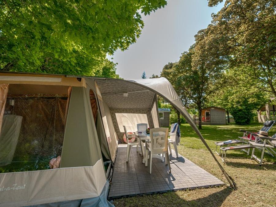 Tente 6 personnes - Tente Nature - 2 chambres (sans sanitaire) 2