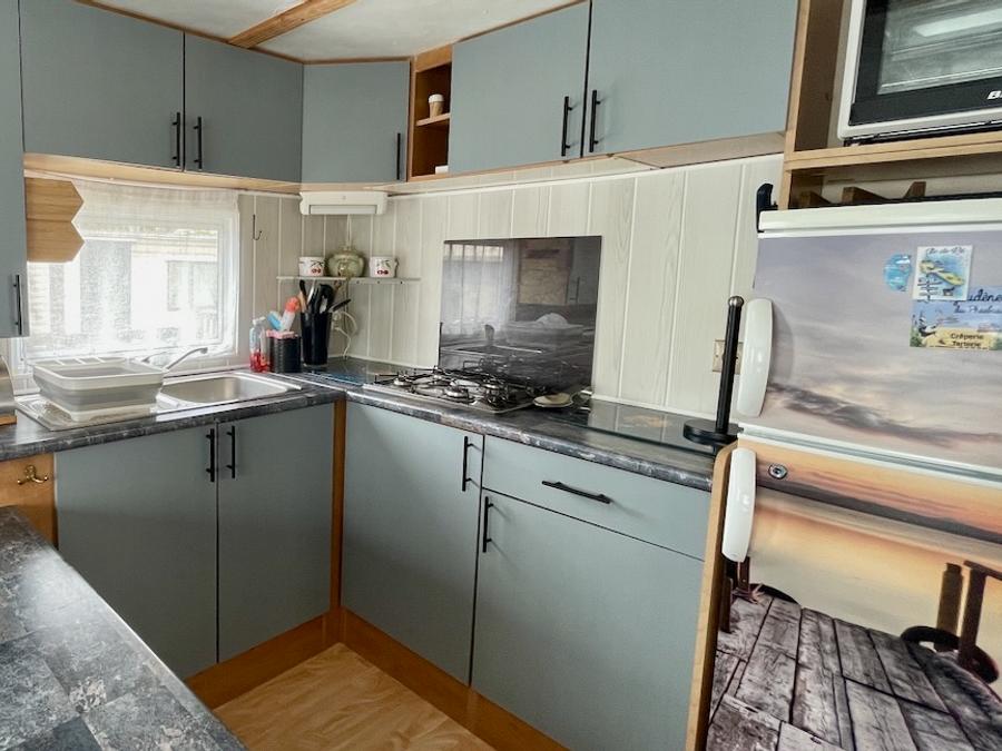 Mobilhome 6 personnes - MOBILHOME (JF206) - 2 CHAMBRES, CLIM, 32 m2 + 16m2 de TERRASSE 6