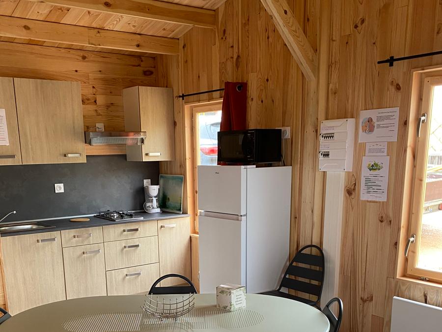 Chalet 5 personnes - Chalet forez- 33m² - 2 chambres 1
