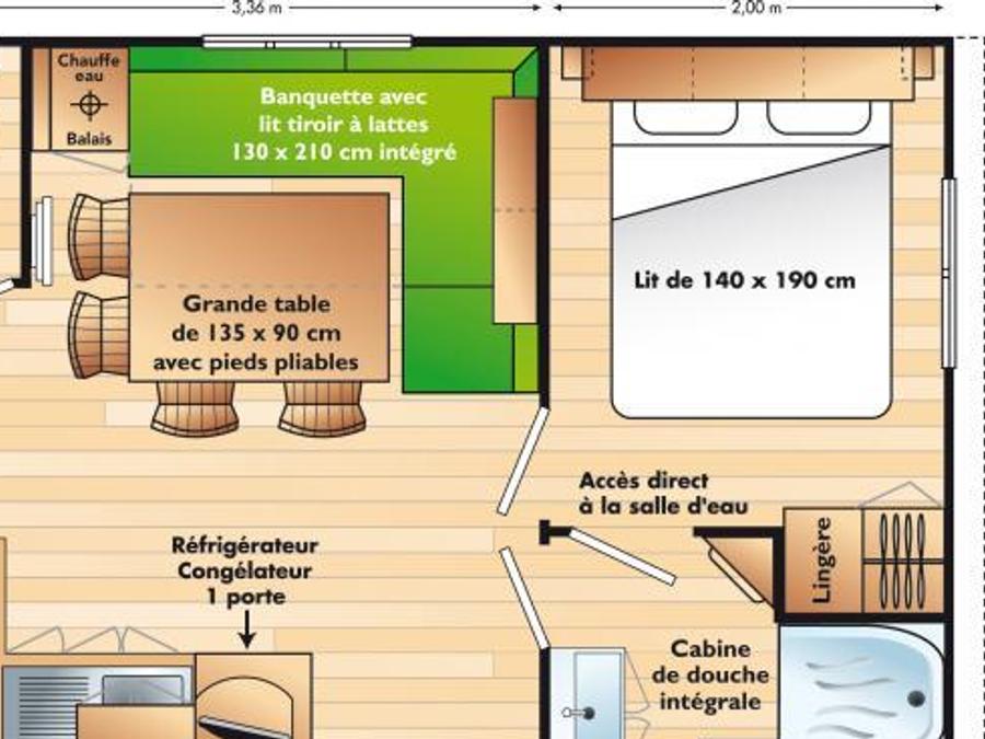 Mobilhome 6 personnes - BIEN-ETRE 15