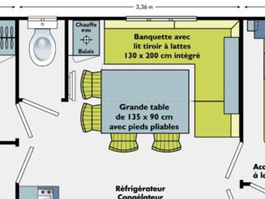 Mobilhome 6 personnes - BIEN-ETRE 8