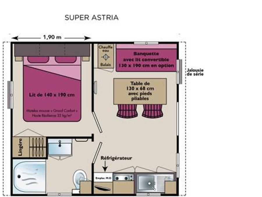 Mobilhome 2 personnes - DUO 16