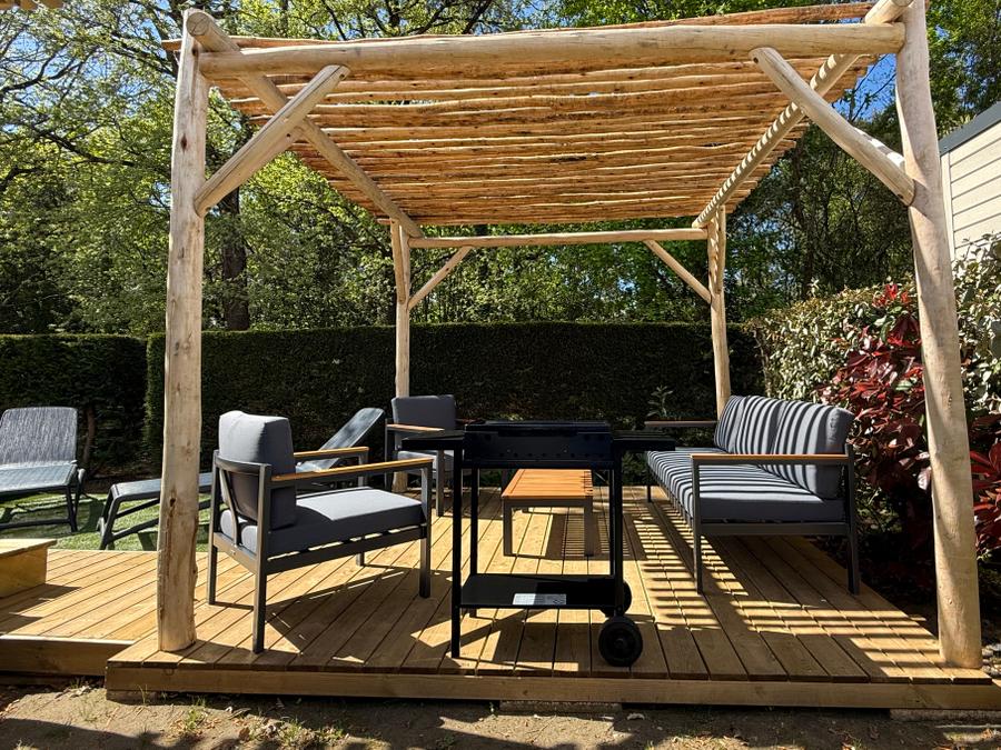 Mobilhome 4 personnes - Luxe SPA climatisé - 2 chambres - 2 salles de bain - 2 WC (année 2025) 2