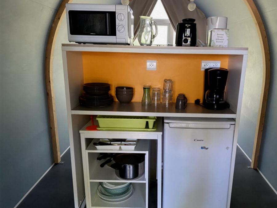 Bungalow toilé 3 personnes - Coco Sweet - sans sanitaire 1