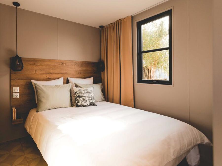 Mobilhome 4 personnes - Coté jardin Emeraude 2CH 4PERS 6
