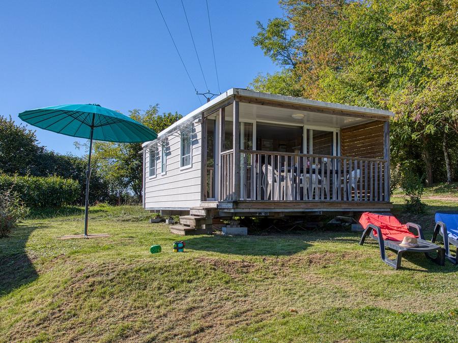 Mobilhome 4 personnes - MOBILE-HOME OHARA, VUE IMPRENABLE SUR LA PISCINE ET LA VALLEE 1