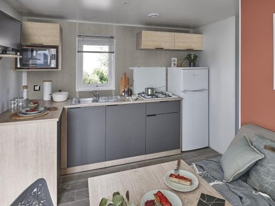 Mobilhome 4 personnes - LODGE, 2 CH, TV, LAVE-VAISSELLE (NOUVEAUTE 2024) 7