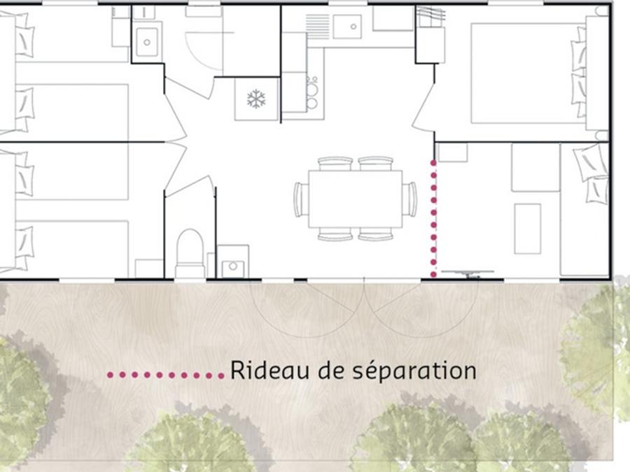 Mobilhome 6 personnes - MODULO 3 CH, TV, CLIM, LAVE-VAISSELLE, PL (NOUVEAUTE 2024) 6