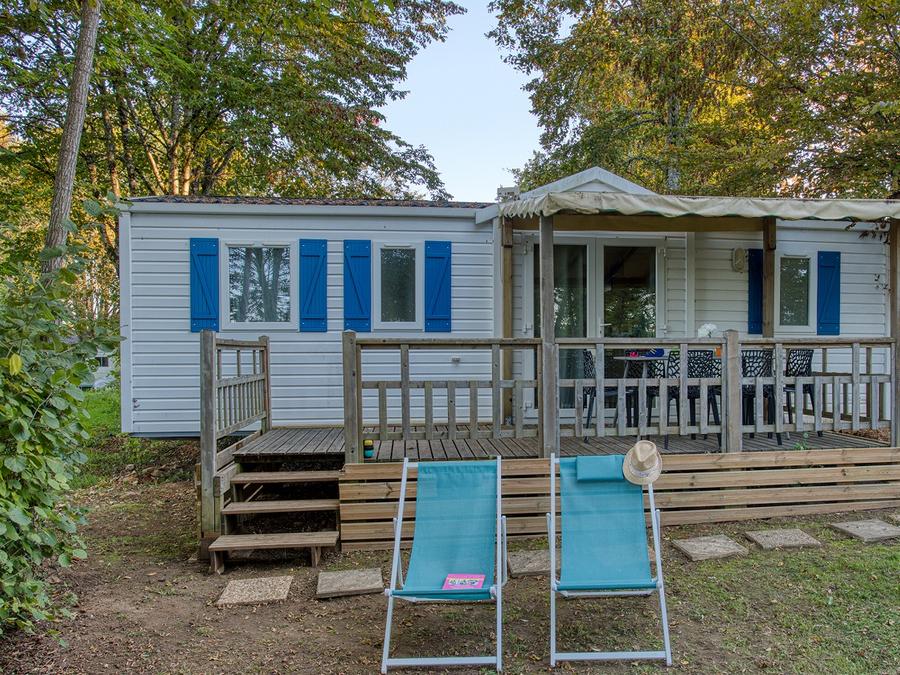 Mobilhome 6 personnes - MOBIL HOME BERMUDES PLUS (3 chambres, TV, lave-vaisselle) 0