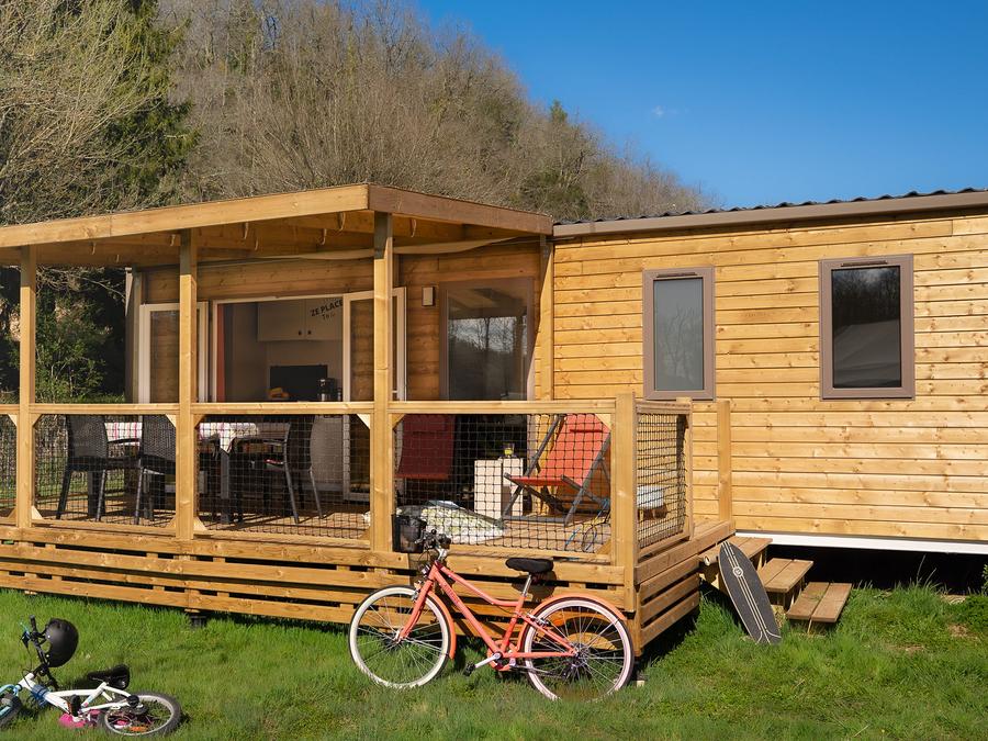 Mobilhome 4 personnes - Mobil-home Select LV Clim Plancha Wifi - 2 chambres - 4 pers 1