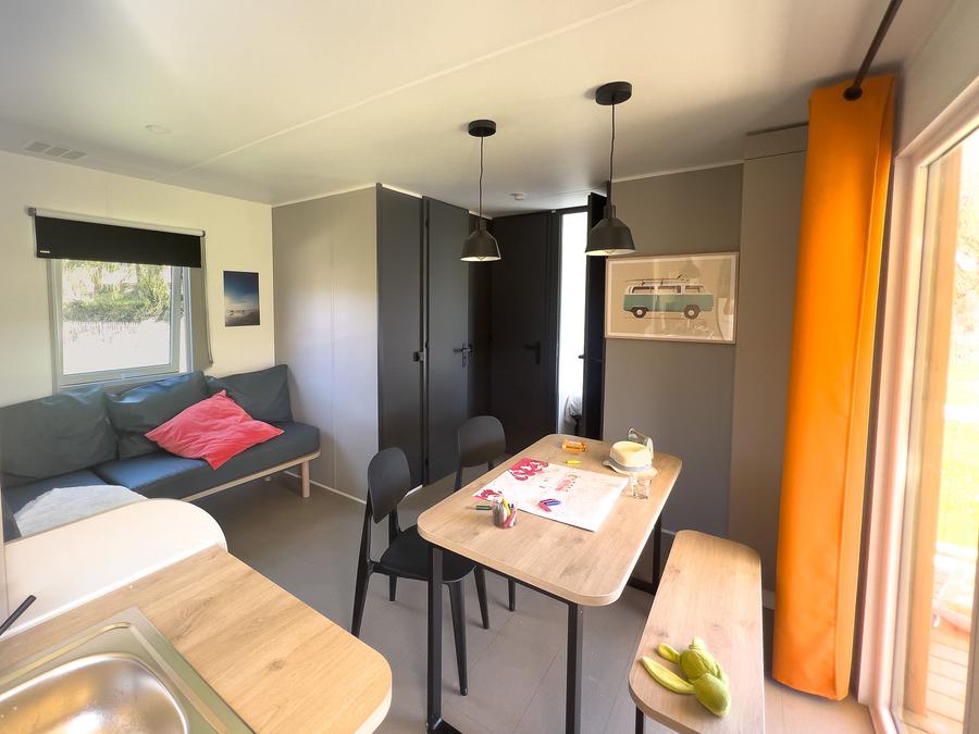 Mobilhome 4 personnes - Mobil-home Select LV Clim Plancha Wifi - 2 chambres - 4 pers 5