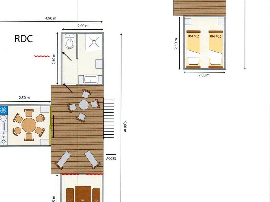 Hébergement 6 personnes - Logement insolite Le Nid 9