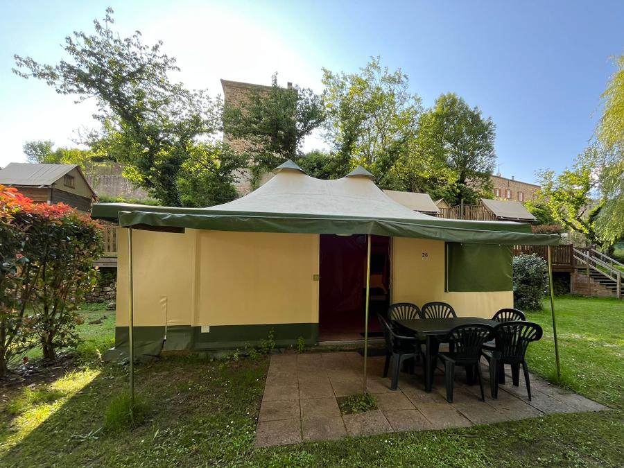 Bungalow toilé 6 personnes - Bungalow toilé CYRUS - Sans sanitaires 0