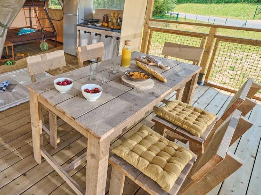 Lodge 5 personnes - Lodge toilé BALI – 32 m² – sans sanitaires 2