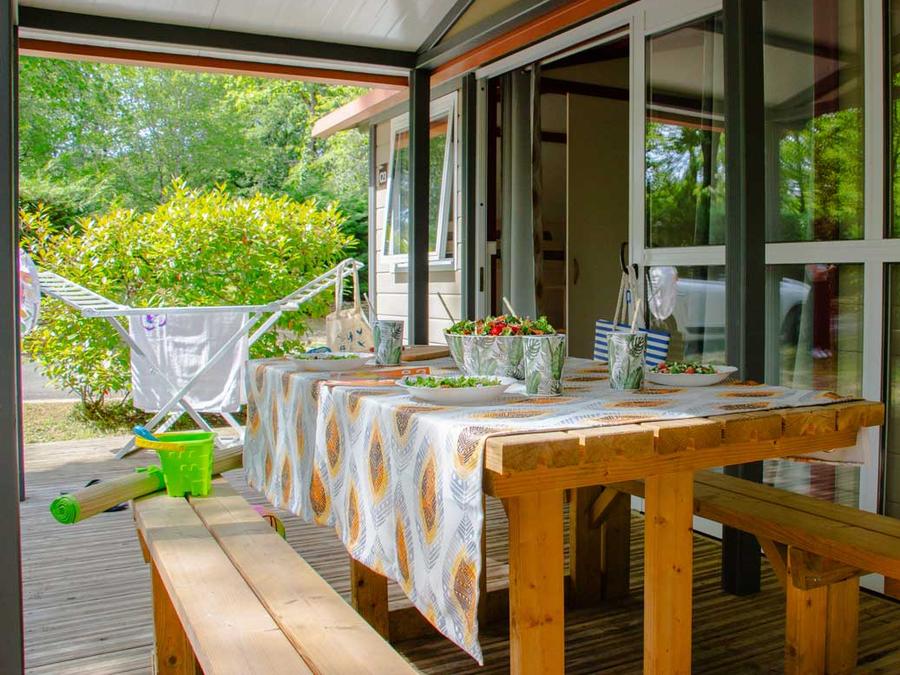 Chalet 6 personnes - Chalet Confort 3 chambres 2