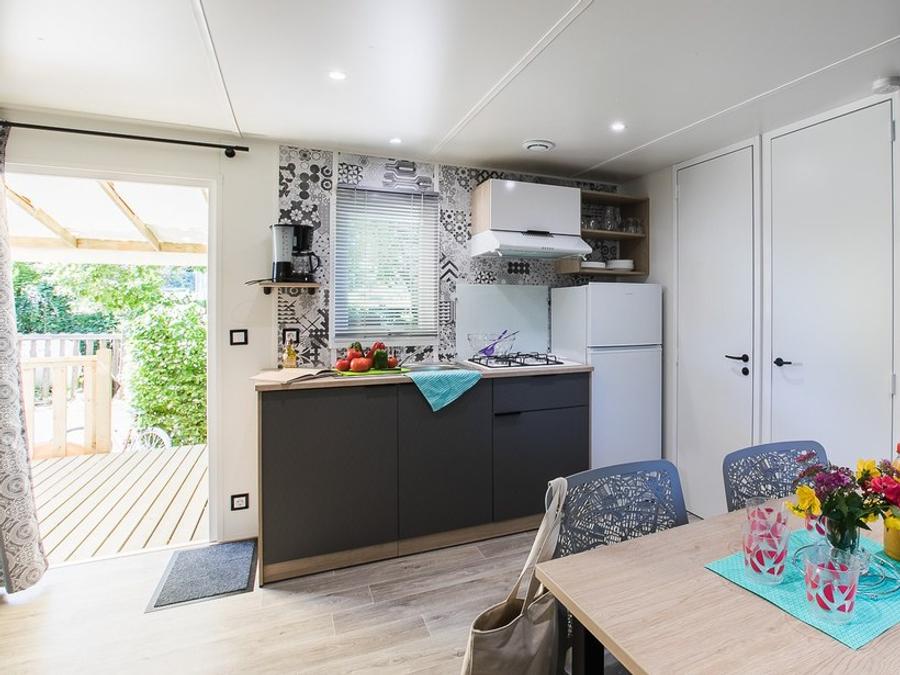 Mobilhome 4 personnes - Mobil-home Confort 2 chambres Climatisé 4