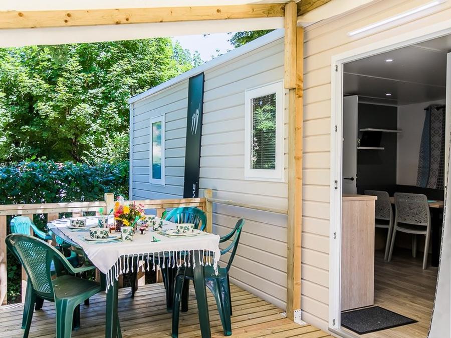 Mobilhome 4 personnes - Mobil-home Confort 2 chambres Climatisé 1