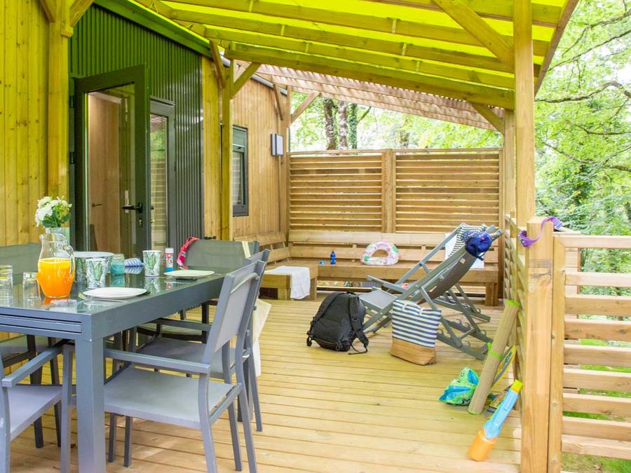 Mobilhome 5 personnes - Mobil-home Privilège 2 chambres Climatisé 2