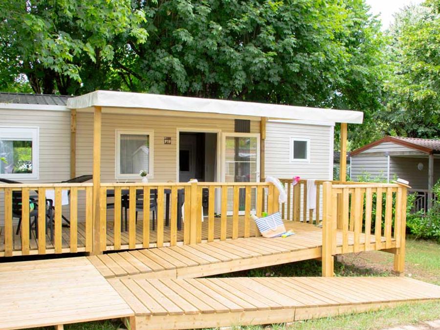 Mobilhome 4 personnes - Mobil-home Confort 2 chambres PMR Climatisé 0