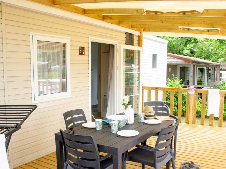 Mobilhome 4 personnes - Mobil-home Confort 2 chambres PMR Climatisé 1
