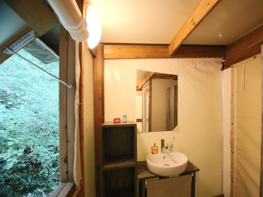 Lodge 5 personnes - Tente Eco-Lodge 2 chambres 2