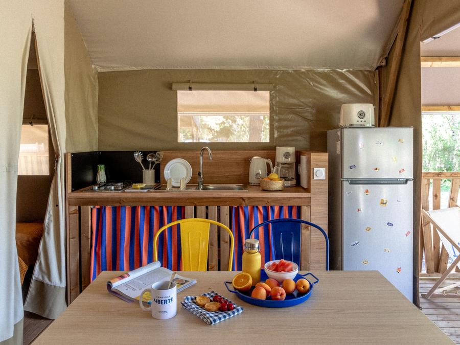 Lodge 4 personnes - Lodge 2ch 4 pers. avec électricité 3