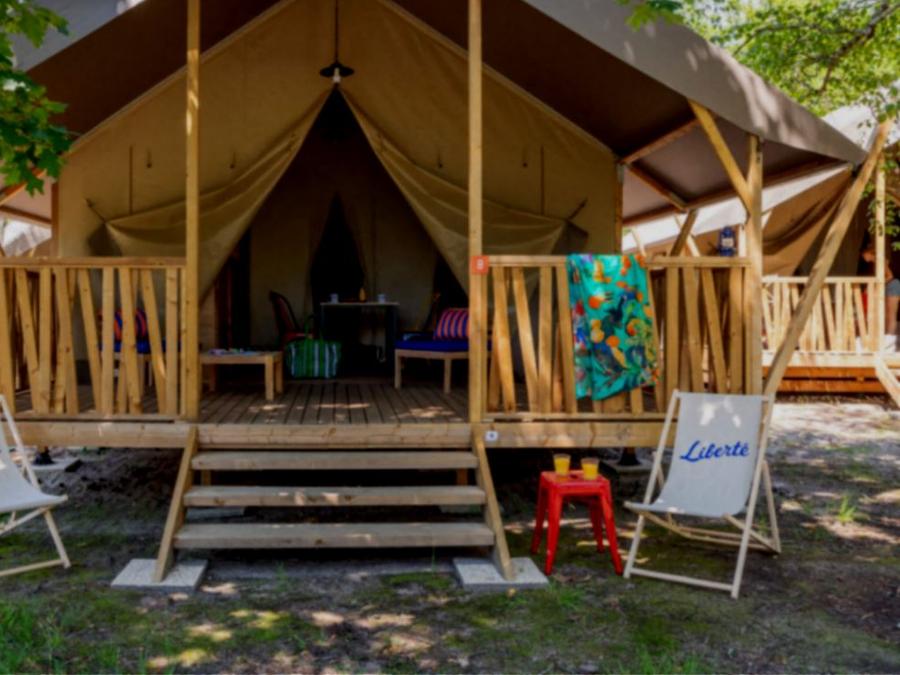 Lodge 4 personnes - Lodge 2ch 4 pers. avec électricité 0