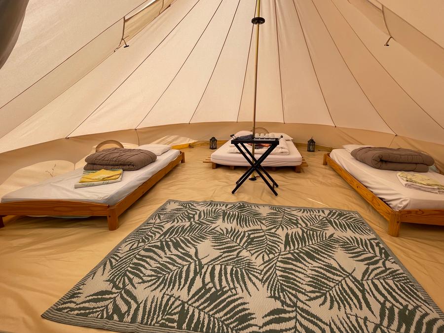 Tente 4 personnes - Tipi équipée 6