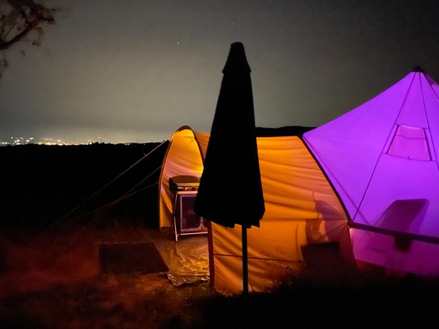 Tente 4 personnes - Tipi équipée 8
