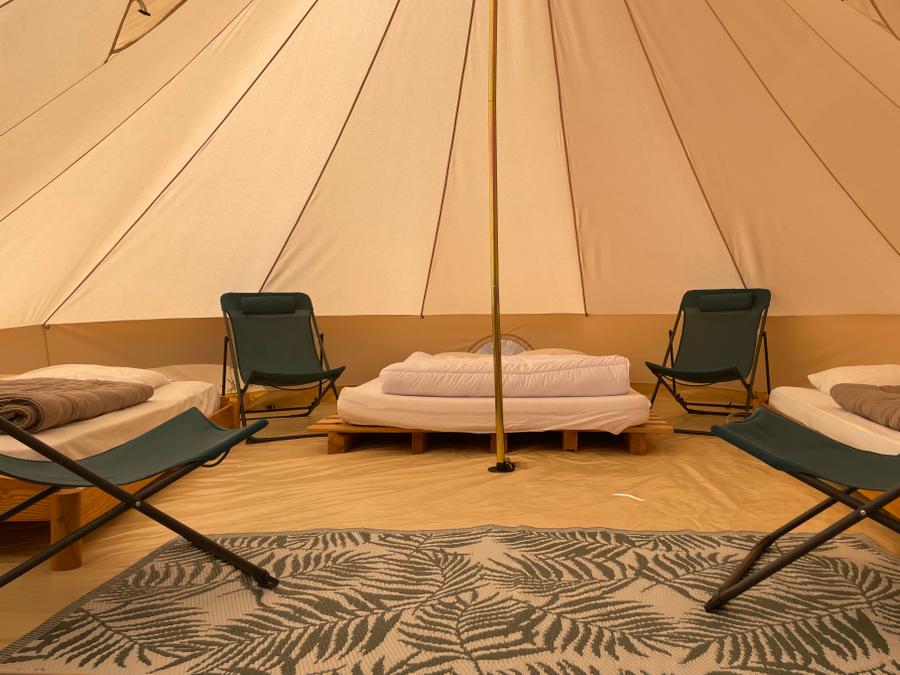 Tente 4 personnes - Tipi équipée 1
