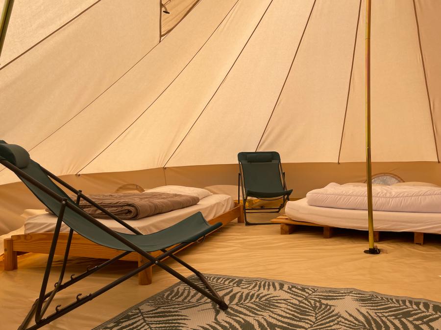Tente 4 personnes - Tipi équipée 2