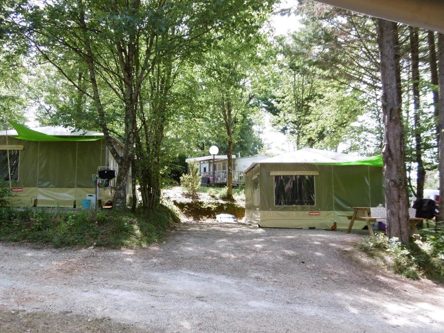 Tente en toile et en bois 4 personnes - Tente Lodge Caraïbes 4 5