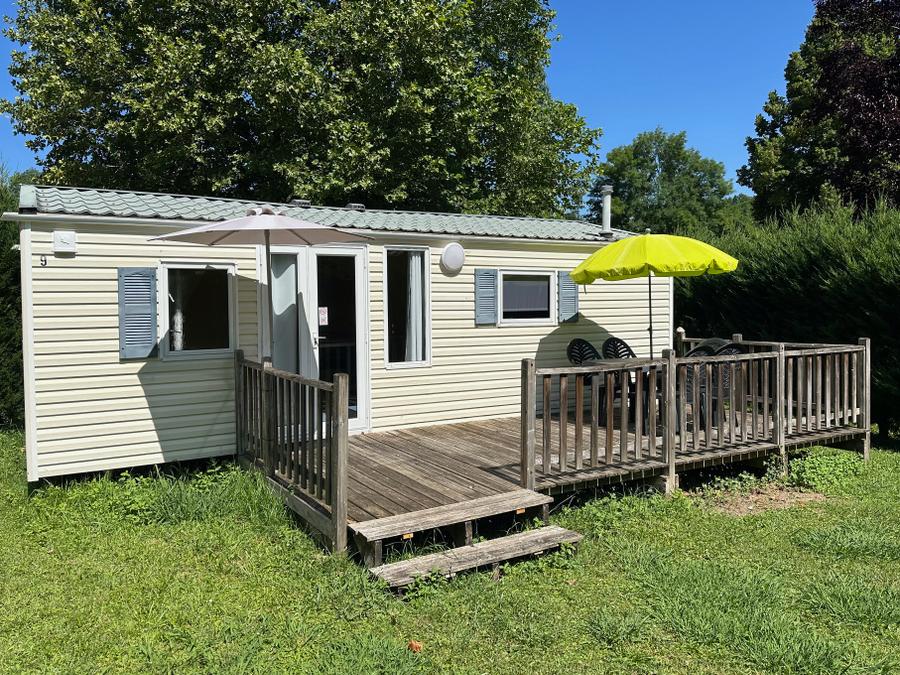 Mobilhome 5 personnes - Mobil-Home BLUE-BIRD : 2 Chambres - 2 ads + 3 enfts - Grand Réfrigérateur - Terrasse 2/5 pers 5